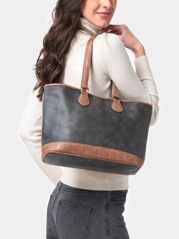 Herling Handtasche 'Waverly' in Grau
