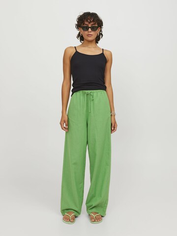 JJXX Wide leg Broek 'FLORA' in Groen