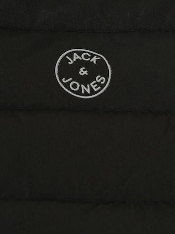 Jack & Jones Plus Φθινοπωρινό και ανοιξιάτικο μπουφάν 'Emulti' σε μαύρο