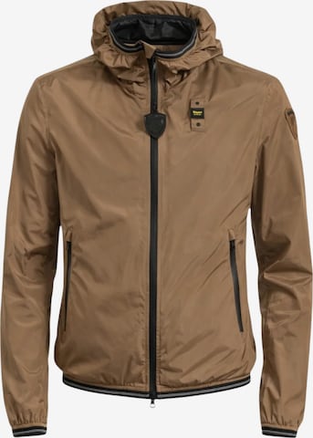 Coupe regular Veste de costume Blauer en marron : devant