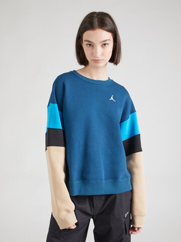 Jordan Sweatshirt i blå: framsida
