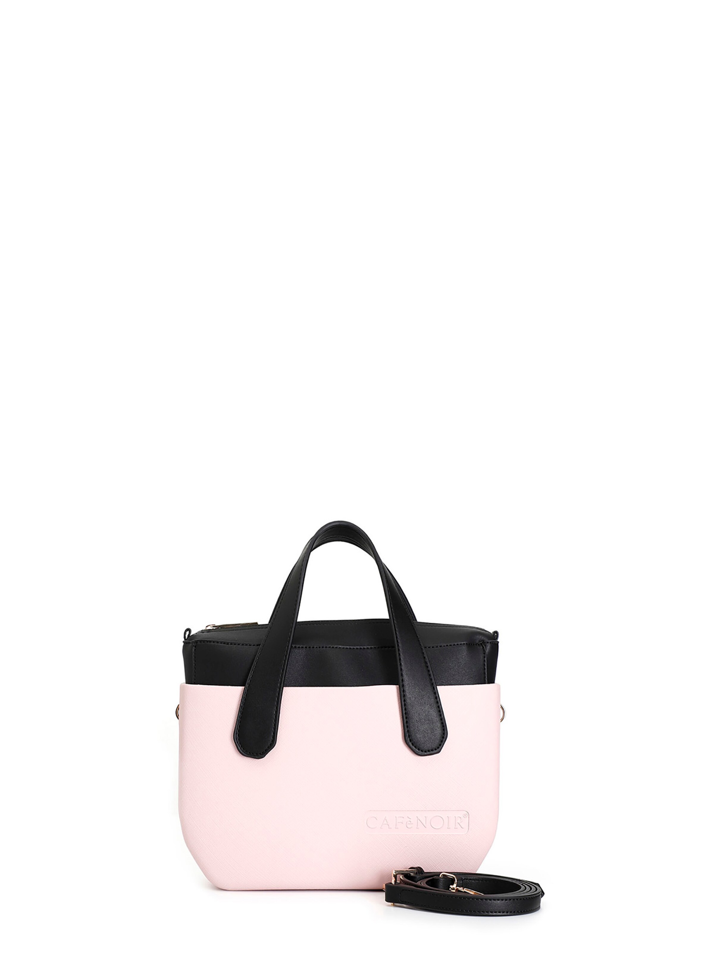 Borsa a sacco di CAFè NOIR in rosa: frontale