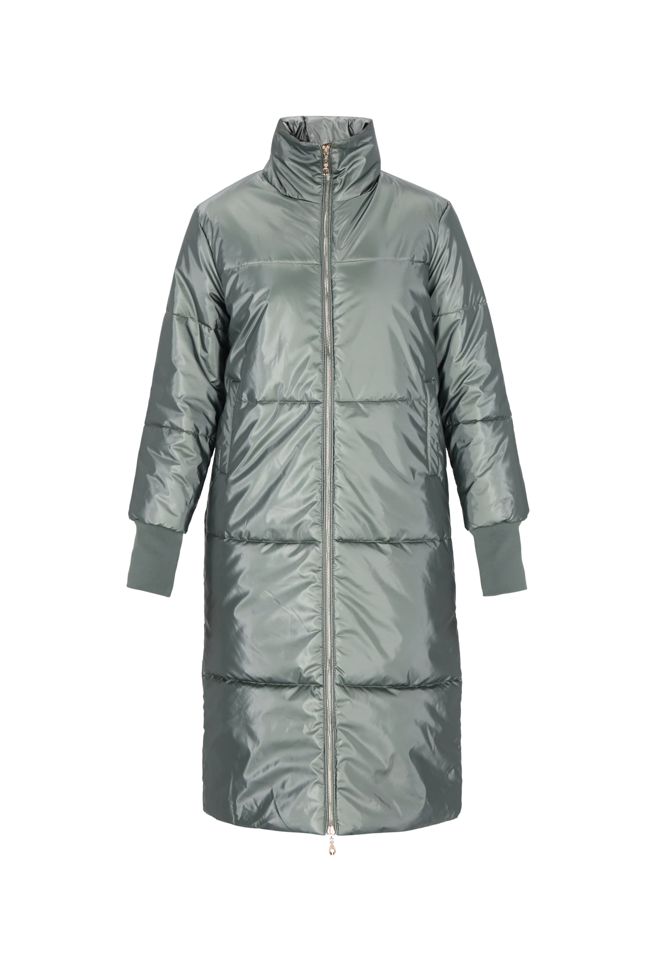 faina Wintermantel in de kleur Groen, Productweergave