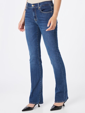 7 for all mankind Bootcut Jeansy w kolorze niebieski: przód