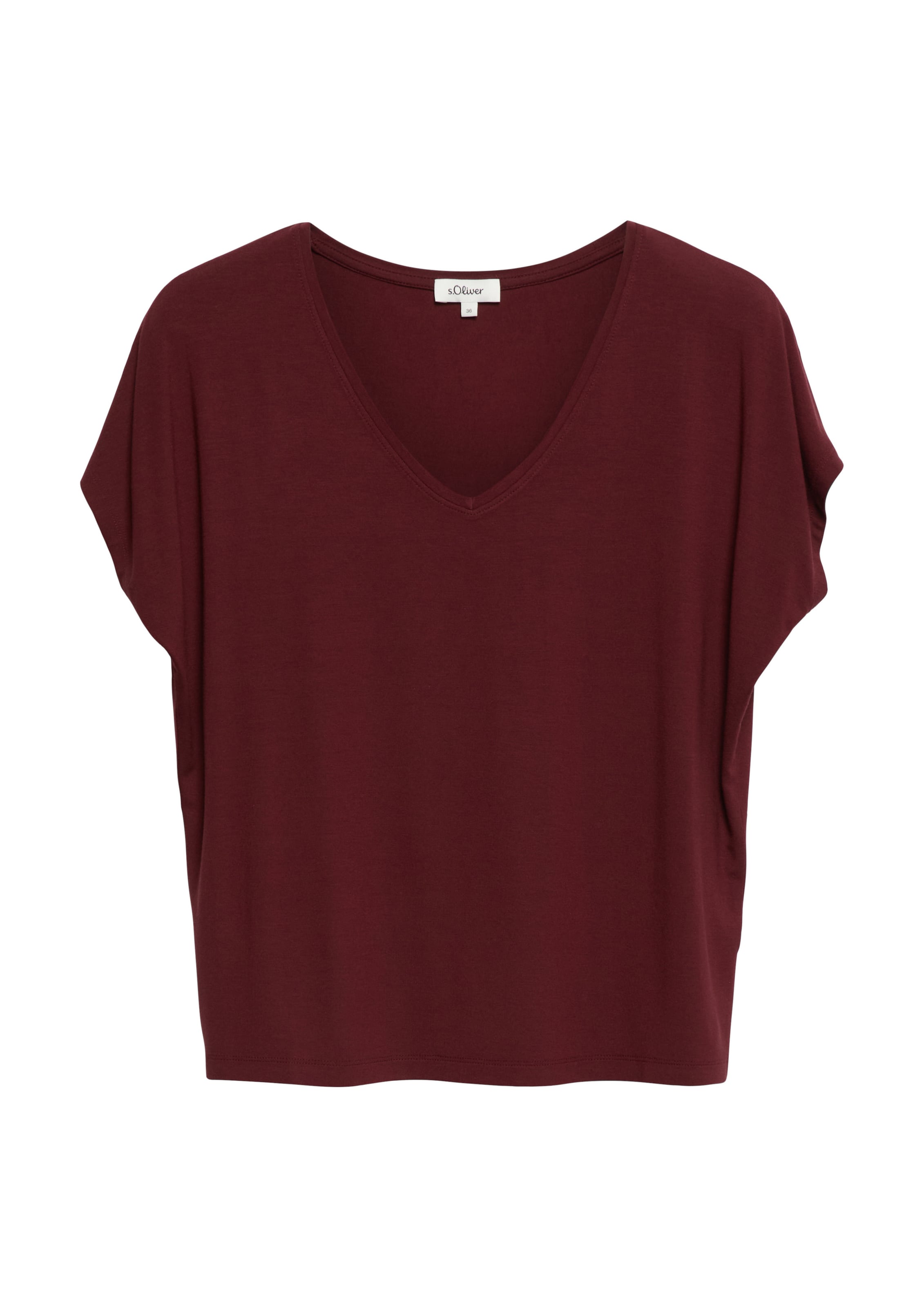 s.Oliver Shirt in Rood: voorkant