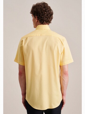 SEIDENSTICKER Regular fit Button Up Shirt in Yellow