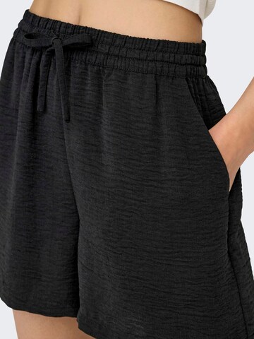 JDY Normalny krój Spodnie 'DIVYA' w kolorze czarny