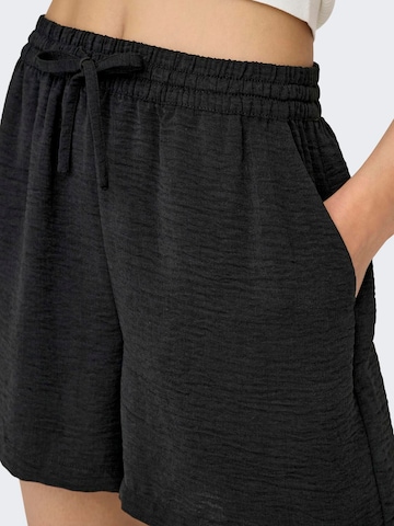 JDY Regular Trousers 'DIVYA' in Black