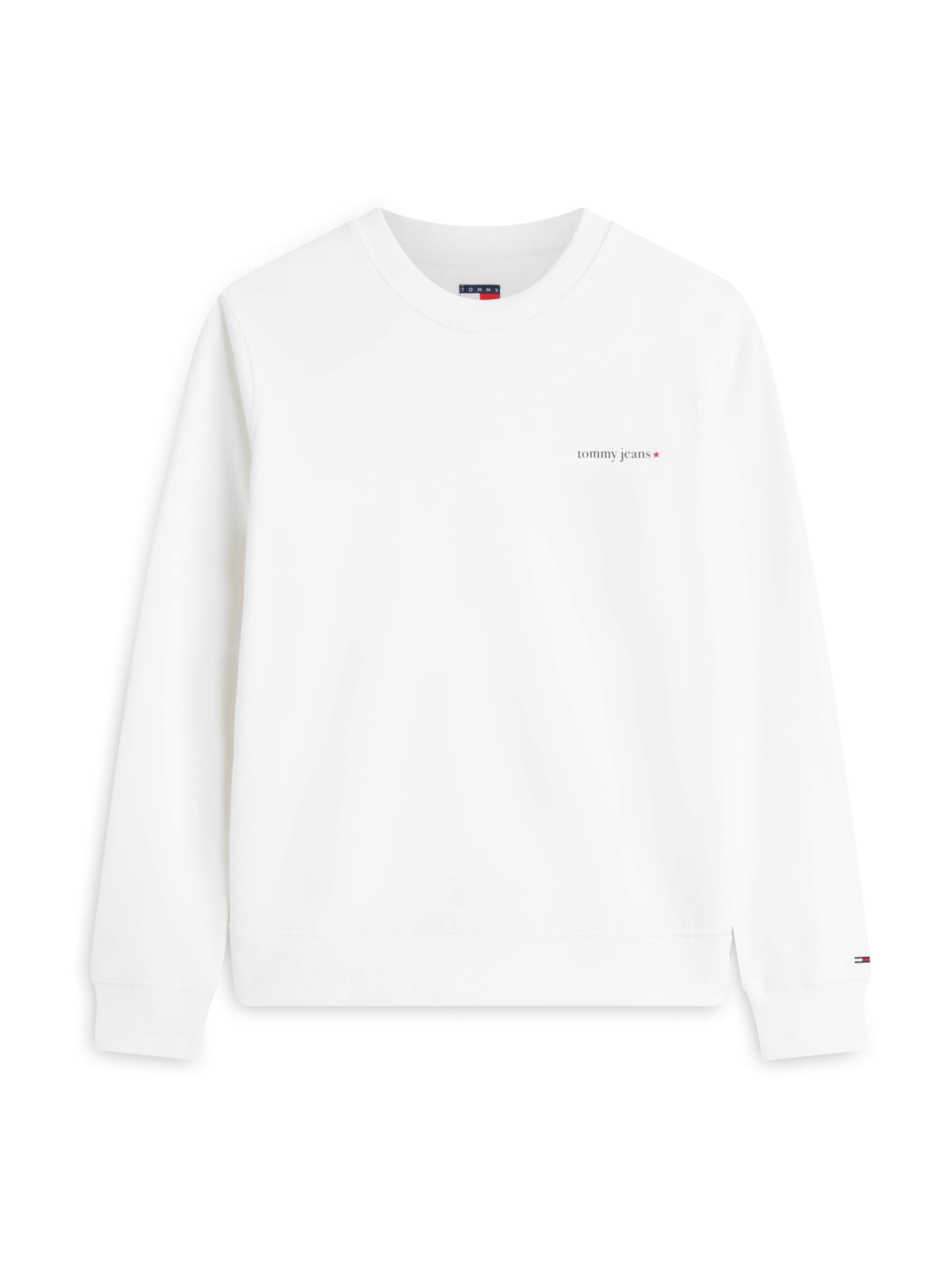 Tommy Jeans Свитшот 'ESS' в Белый: спереди