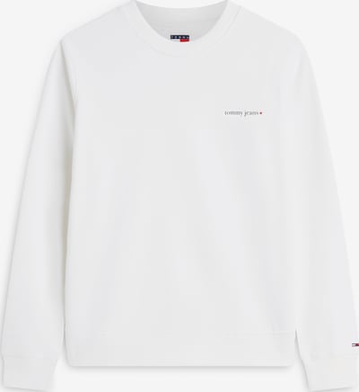 Megztinis be užsegimo 'ESS' iš Tommy Jeans, spalva – juoda / balta, Prekių apžvalga