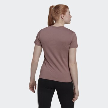 T-shirt 'Essentials' ADIDAS SPORTSWEAR en violet