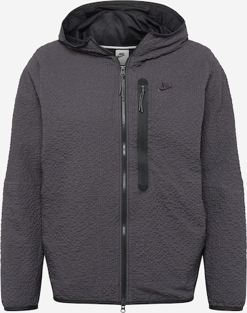 Nike Sportswear Sweatshirt in Grijs: voorkant