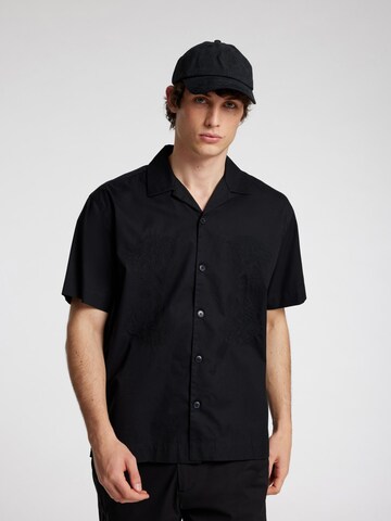 SELECTED Regular fit Overhemd in Zwart