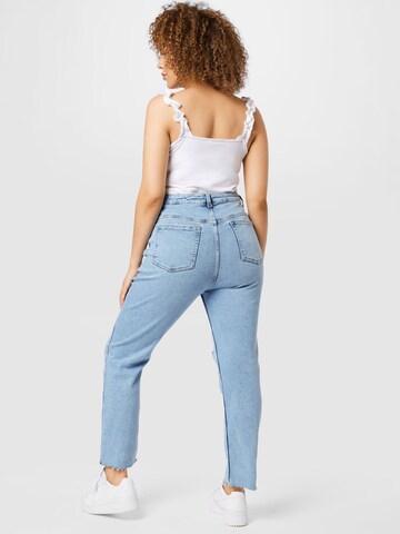 ONLY Curve Slimfit Jeans 'SUI' i blå