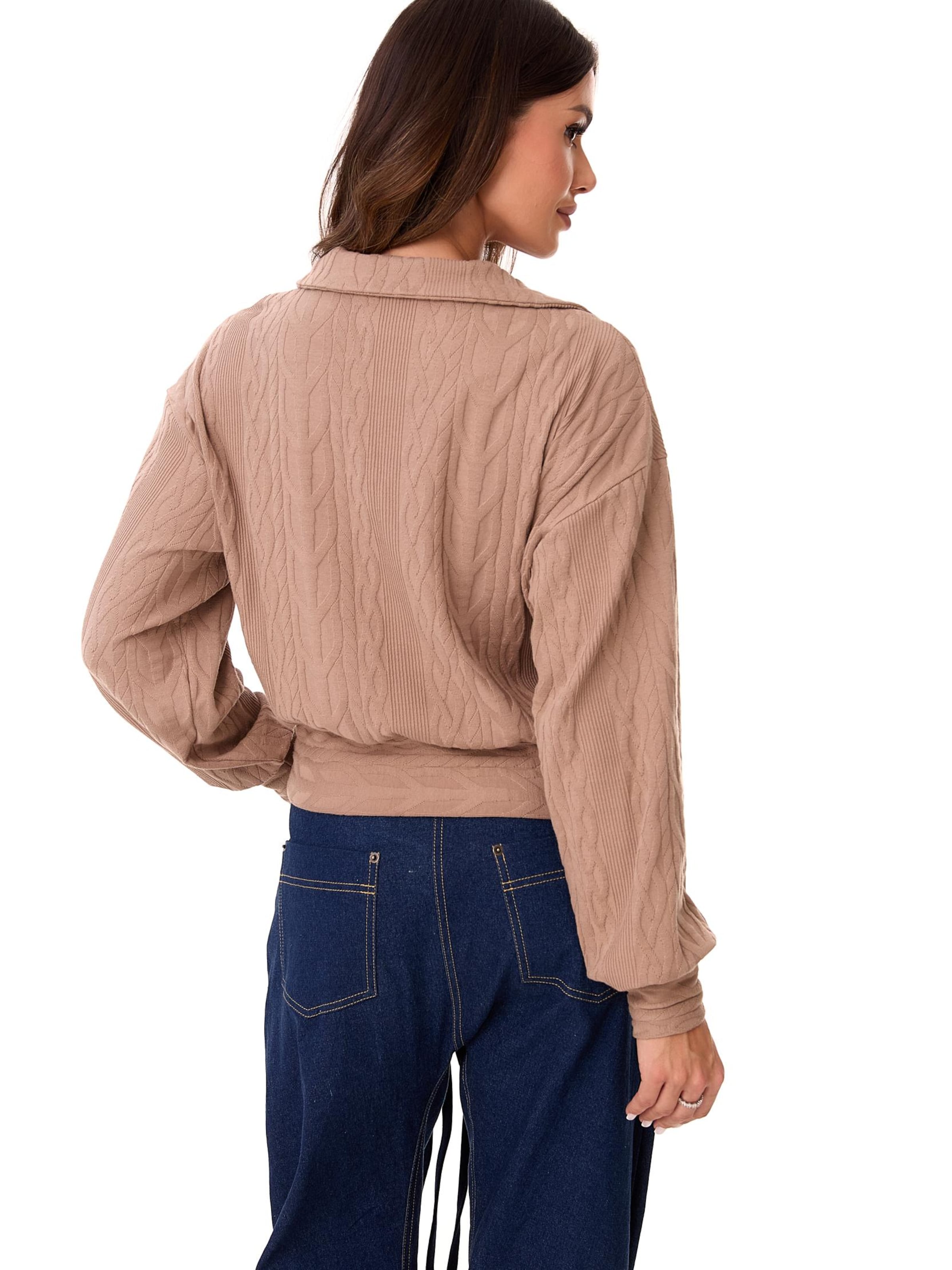 mandragora Pullover 'Bonnie'‌‌‌‌ in Braun