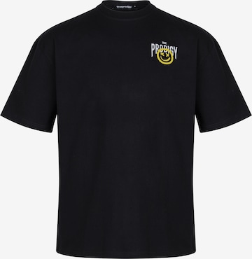 trueprodigy Koszulka 'Hajin' w kolorze czarny: przód