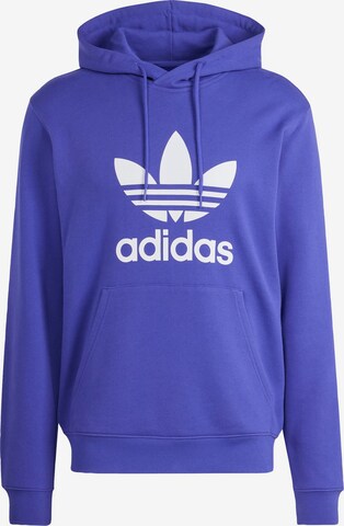 Sweat-shirt 'Adicolor Classics Trefoil' ADIDAS ORIGINALS en violet : devant