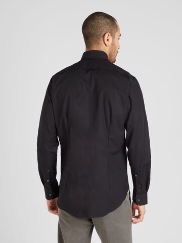 Michael Kors Slim fit Overhemd in Zwart