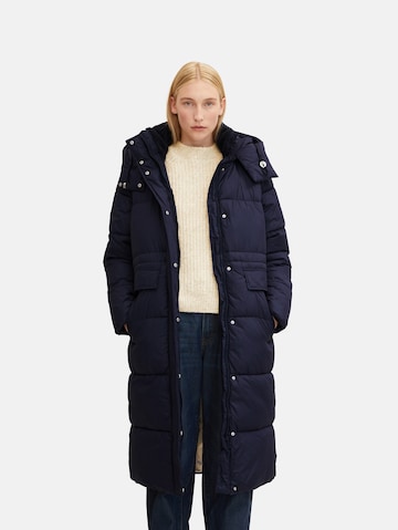 TOM TAILOR Wintermantel in Blauw