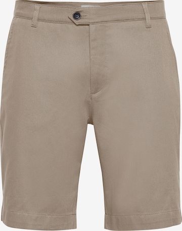 !Solid Regular Shorts 'Fred' in Beige: predná strana