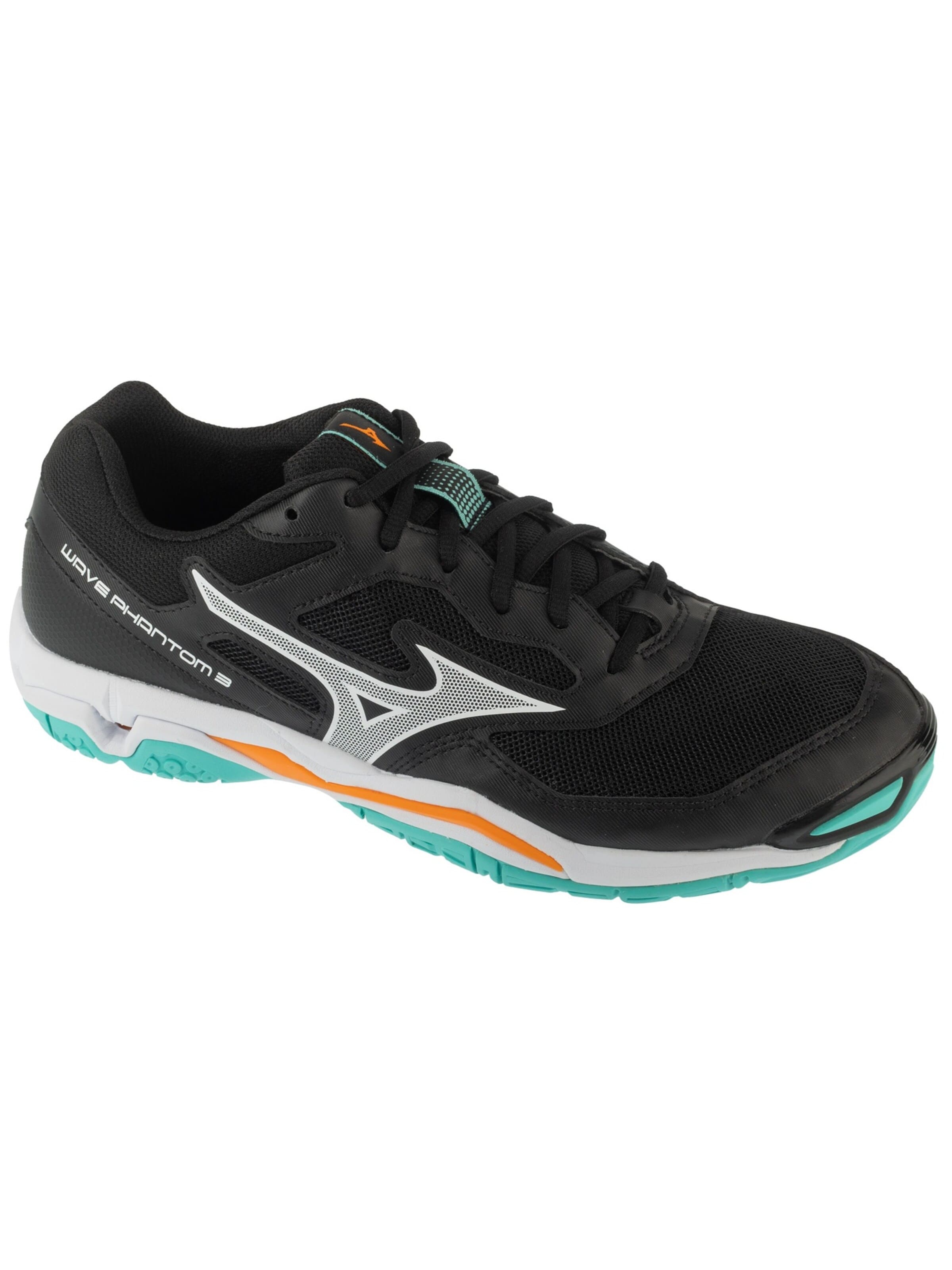 MIZUNO Sneaker low 'Wave Phantom 3'‌‌‌‌‌‌‌ in Schwarz: Vorderseite