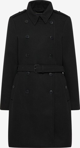 DreiMaster Klassik Between-seasons coat in Black: front