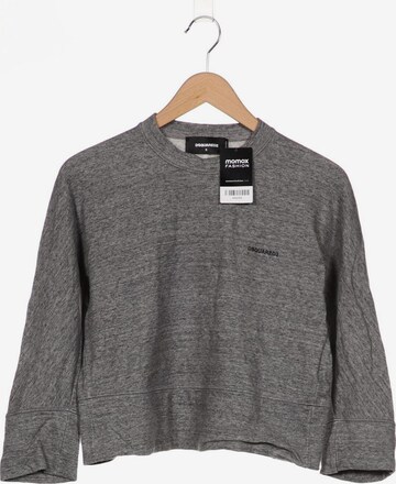DSQUARED2 Sweatshirt & Zip-Up Hoodie in S in Grey: front