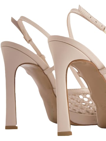 Limoya - Zapatos destalonado 'Silvie' en beige