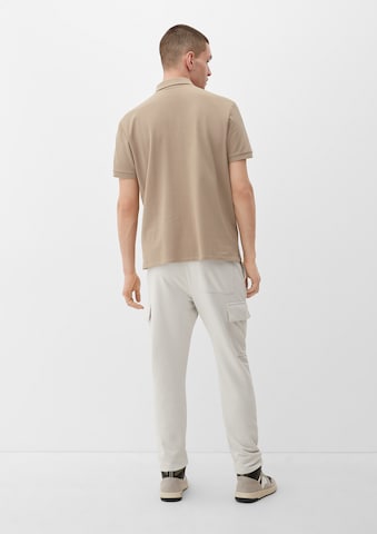 QS Poloshirt in Beige