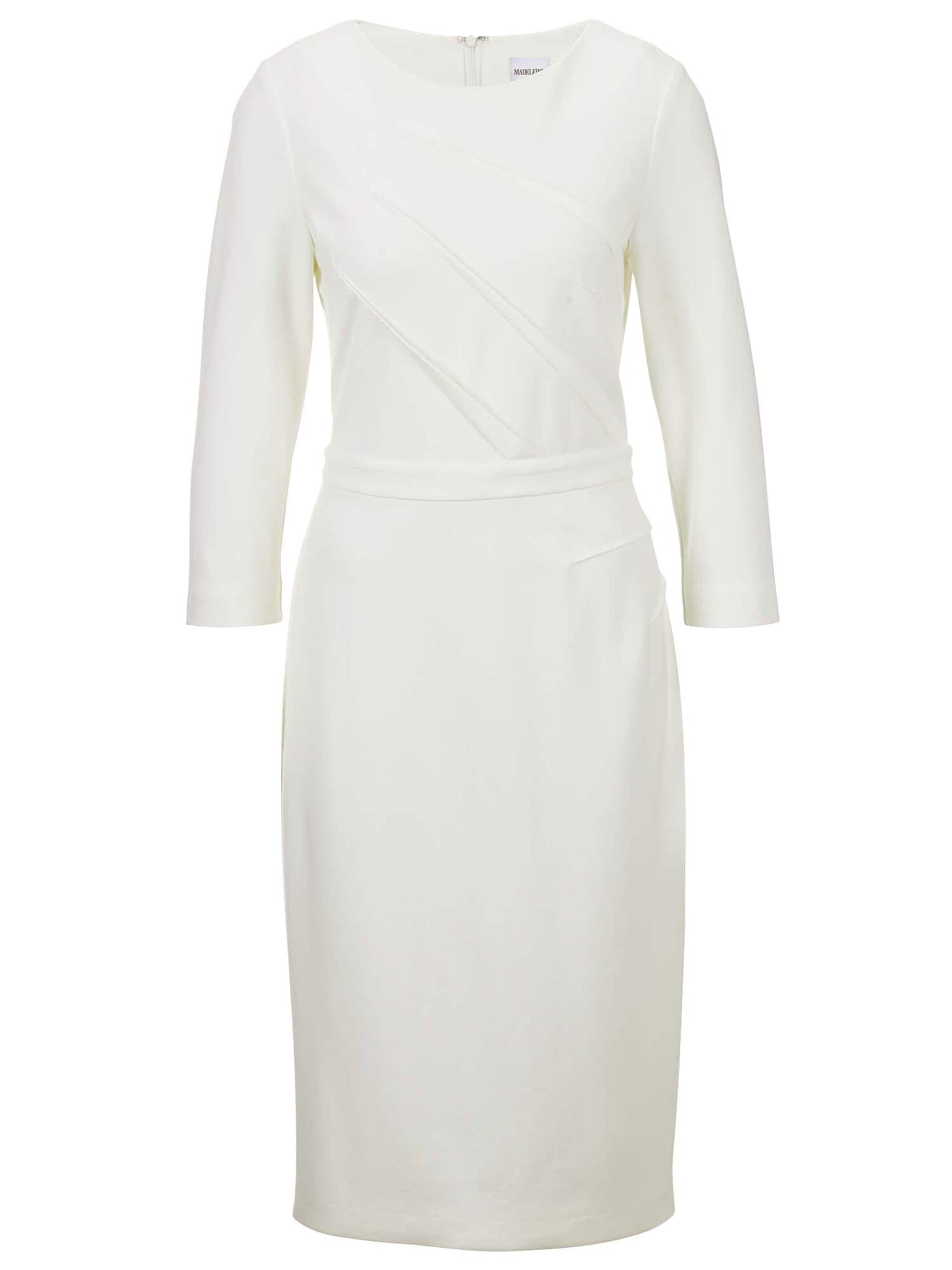 MADELEINE Kleid in Weiß: Vorderseite