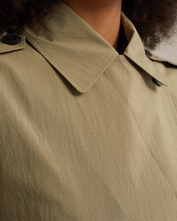 WE Fashion Between-Seasons Coat in Beige