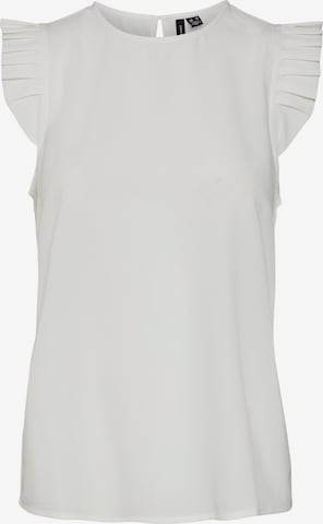 VERO MODA - Blusa 'OLIVIA' en blanco: frente