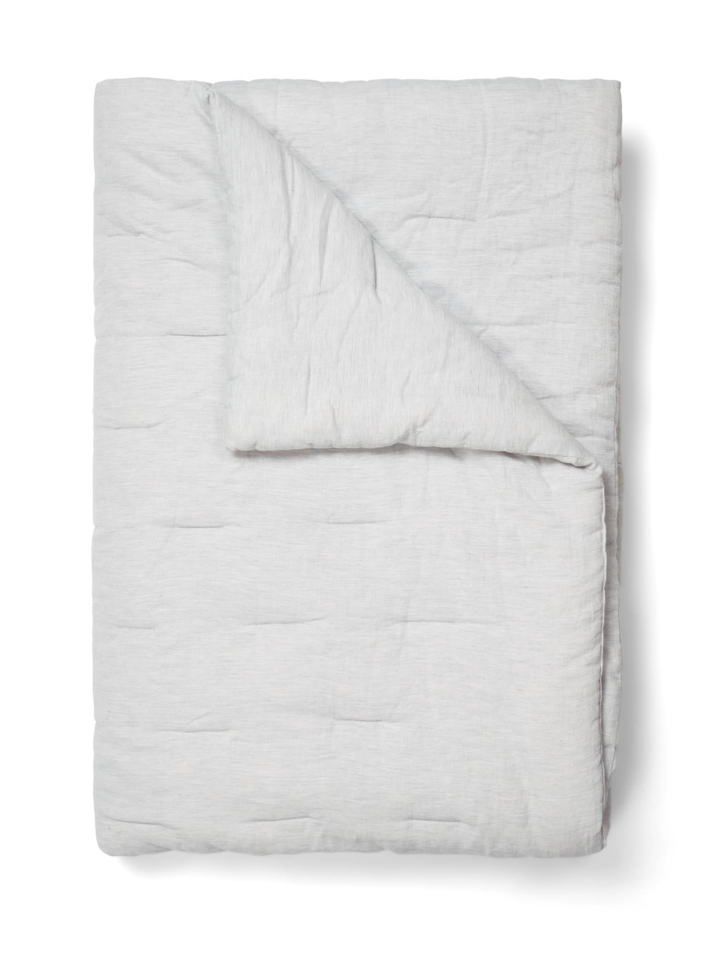 Marc O'Polo Decken 'Soletta' in Grau: Vorderseite