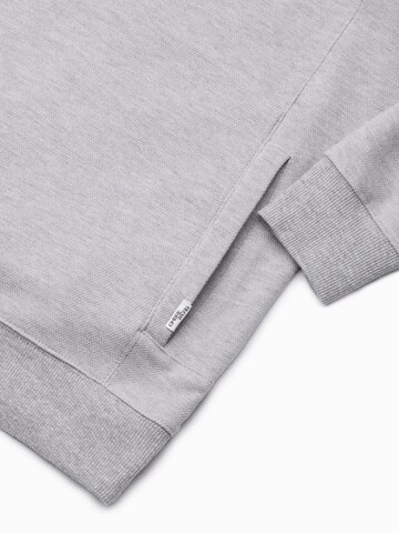 Sweat-shirt 'B1313' Ombre en gris