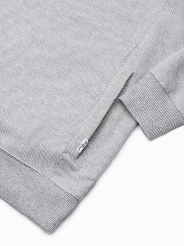 Ombre Sweatshirt 'B1313' in Grey