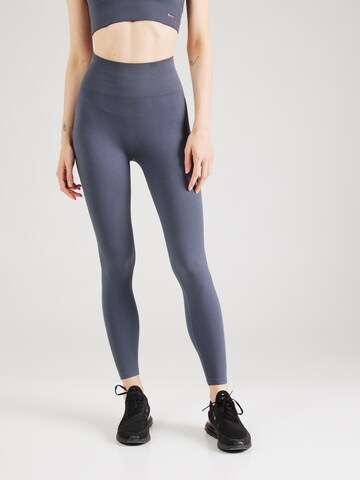 Athlecia Skinny Sportbyxa 'Aideny' i grå: framsida