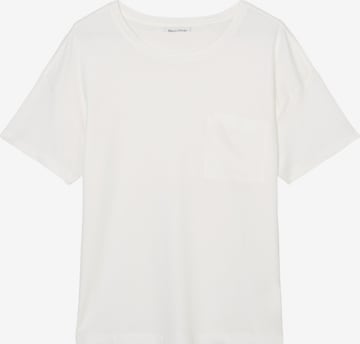 T-shirt Marc O'Polo DENIM en blanc : devant