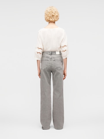 LTB Широки крачоли Дънки 'DANICA' в сиво