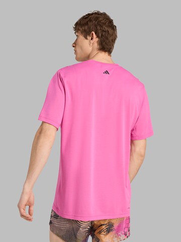 ADIDAS SPORTSWEAR Λειτουργικό μπλουζάκι 'Adidas x Jeremy Scott' σε ροζ
