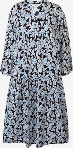 ze-ze Jurk 'Relly 024' in Blauw: voorkant