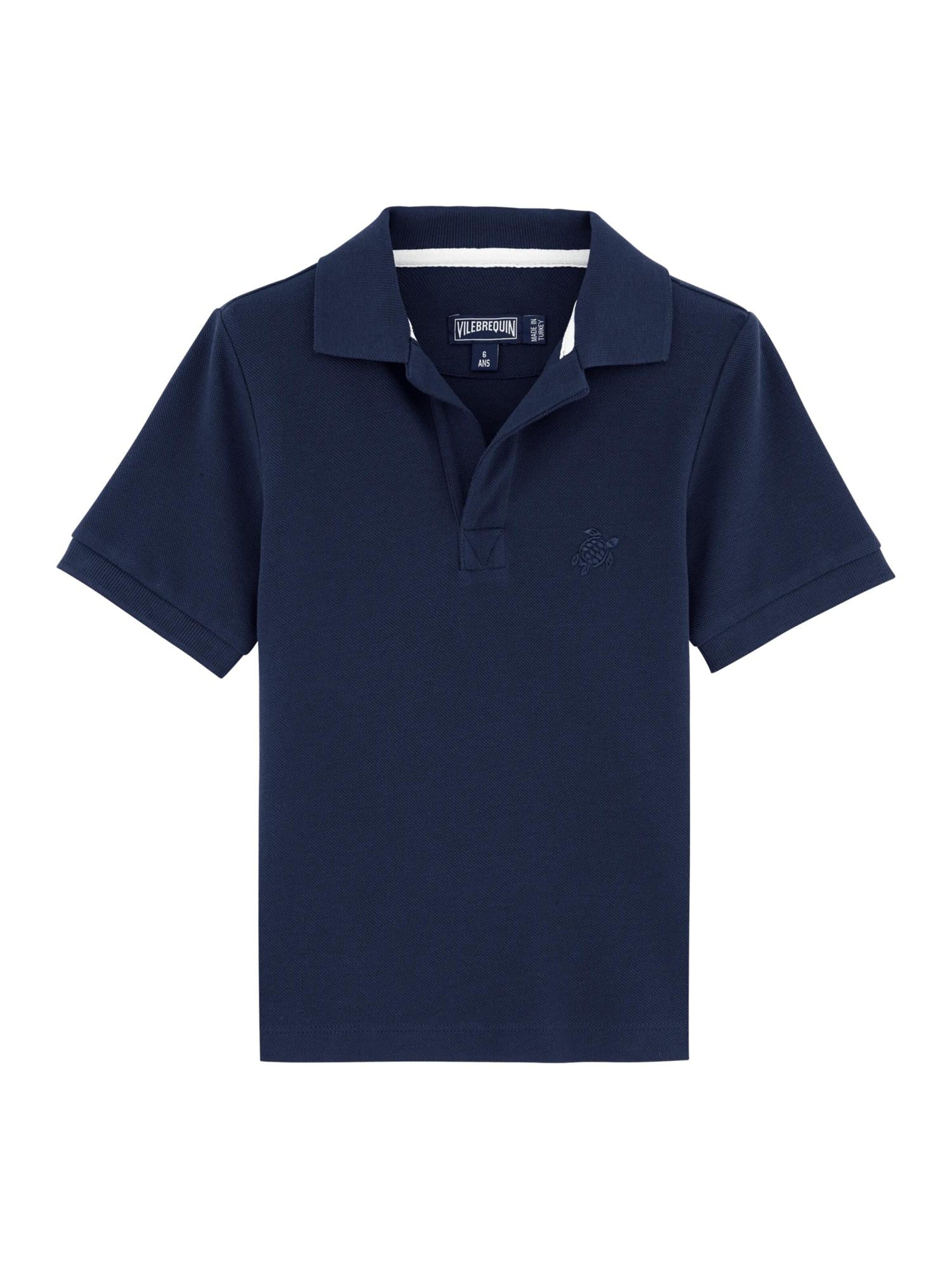 T-Shirt Vilebrequin en bleu : devant