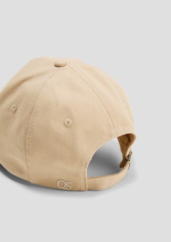 Casquette QS en beige