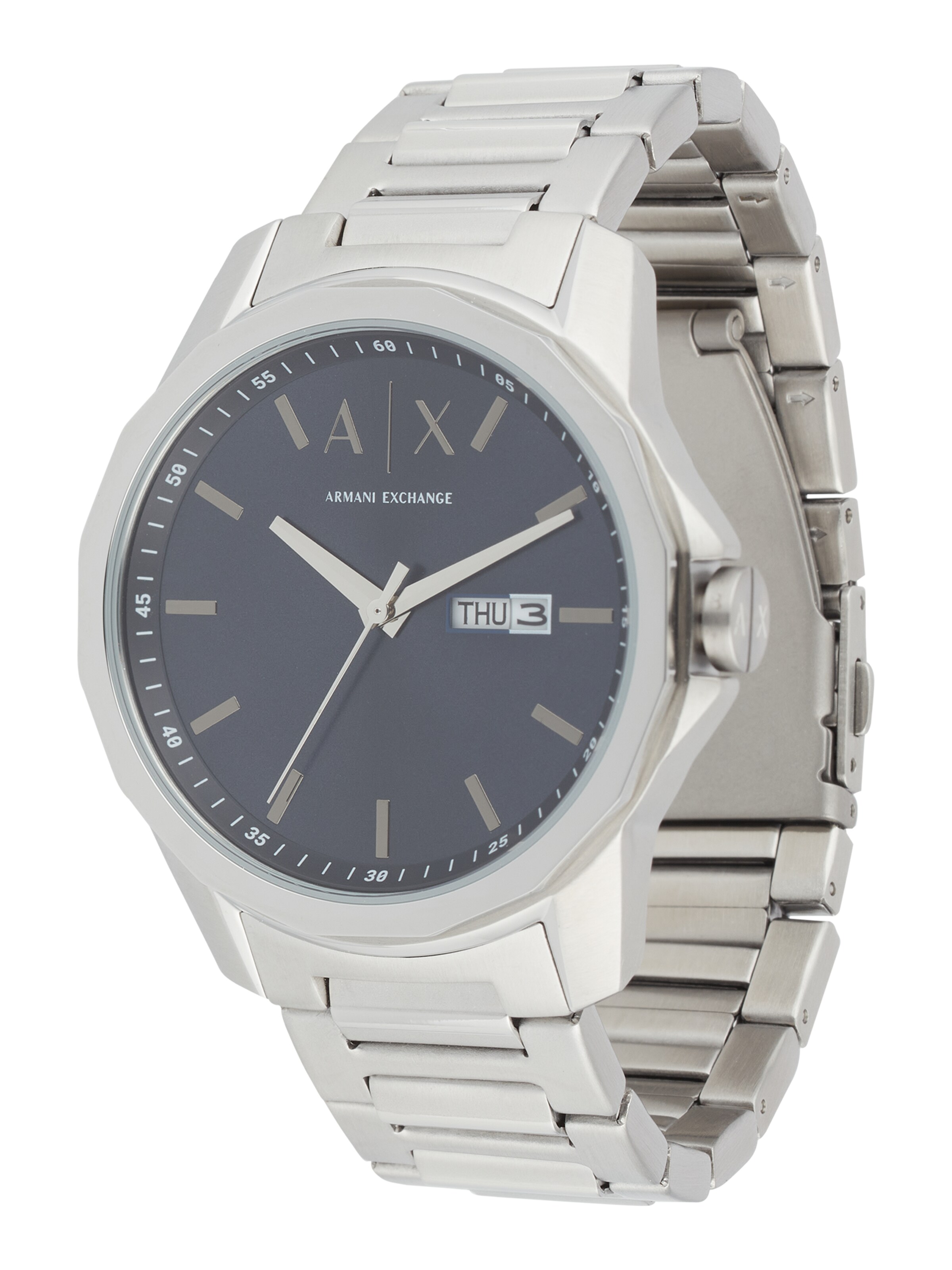 ARMANI EXCHANGE - Relógios analógicos em prata: frente