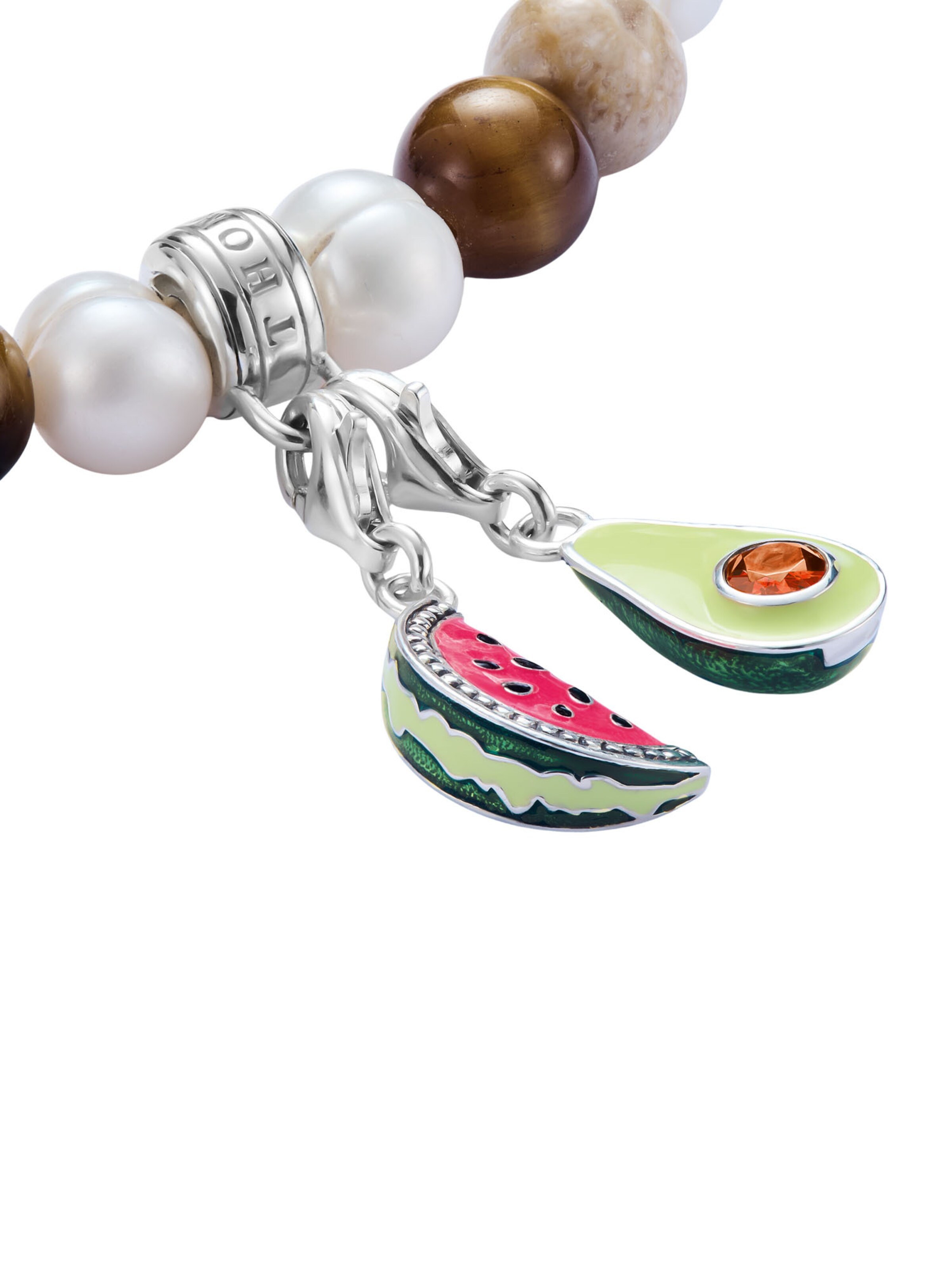Thomas Sabo Anhänger 'Wassermelone' in Rot