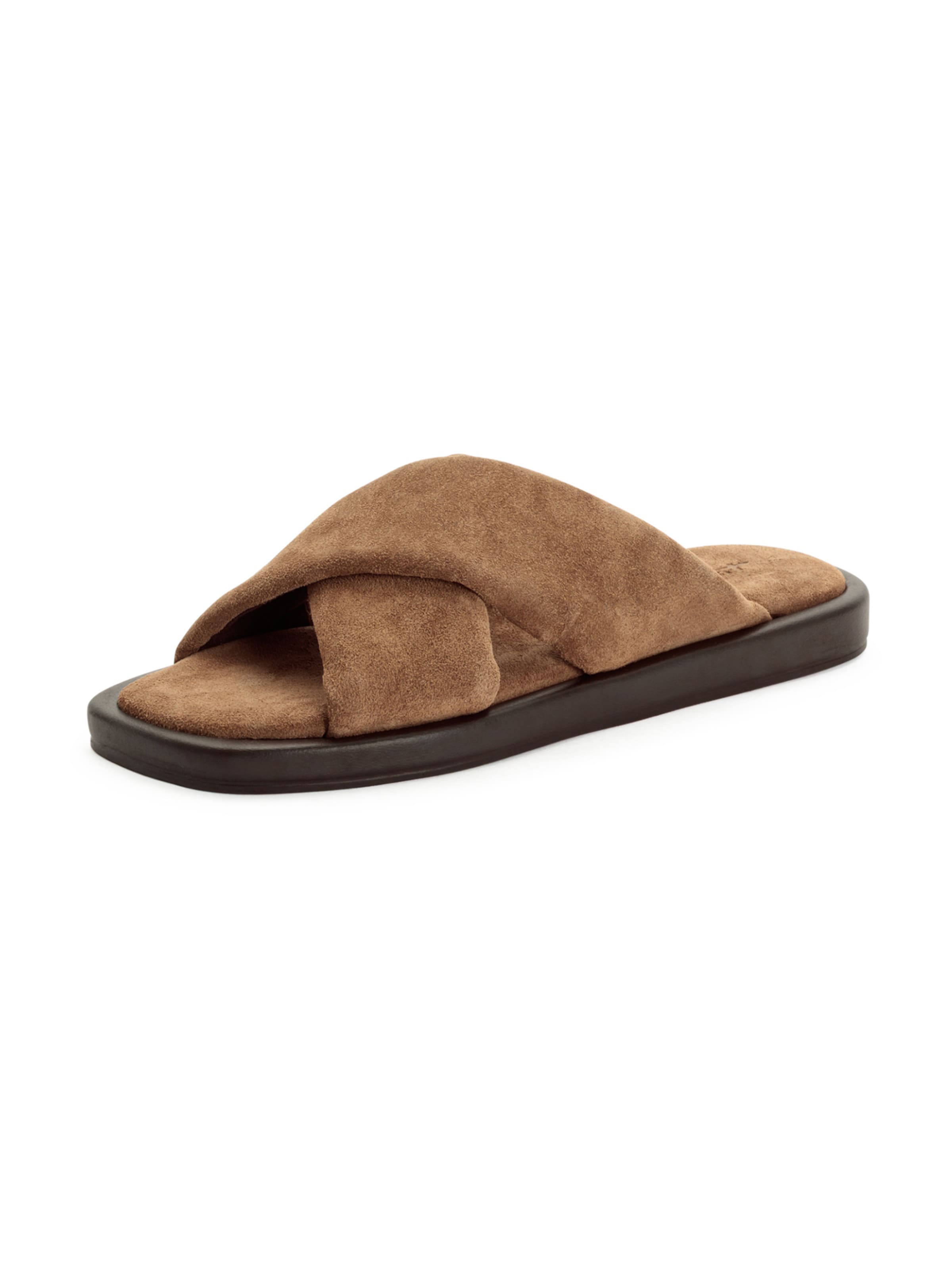 Tamaris Pantofle – hnědá: přední strana