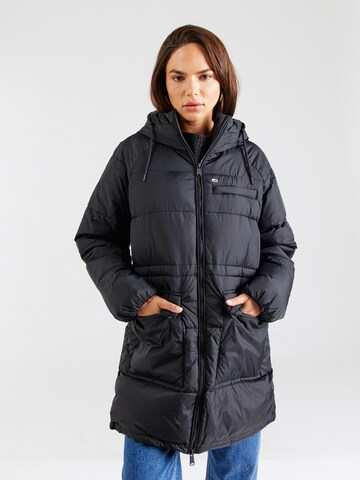 Tommy Jeans Winter jacket in Black: front