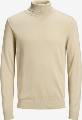 JACK & JONES Pullover 'Emil' in Beige: predná strana