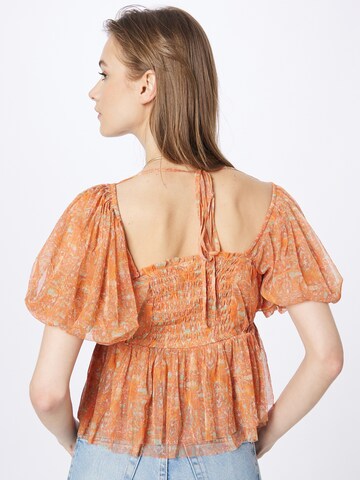 Free People Bluse 'PENELOPE' in Orange