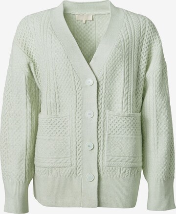 Les Lunes Knit Cardigan 'Alexis' in Green: front