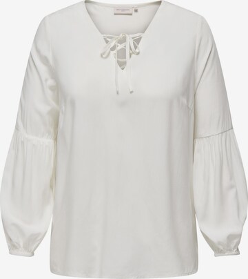 ONLY Carmakoma Blouse in White: front